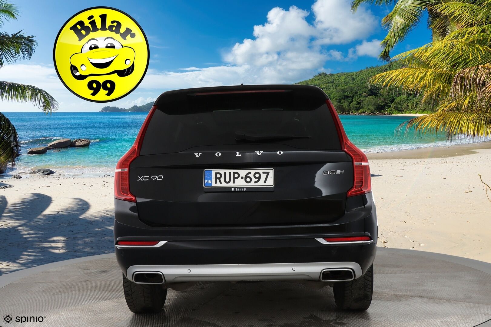 Volvo XC90 2016 D5 AWD Inscription Aut * ACC / Webasto / B&W / 360°-kamera / Panorama / HUD / Ilmastoidut muistinahat / Vetokoukku * - Ilma-alusta / Keyless / BLISS - HULLUT AVAJAISHULINAT KORKOTARJOUS 3,29 %