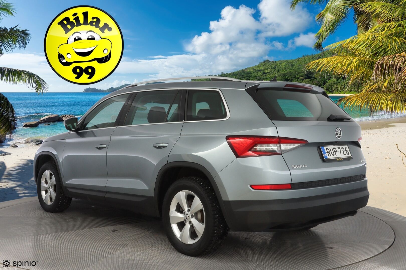 SKODA KODIAQ 2018 2.0 TSI 4x4 Style DSG aut. *ACC / Kamera / Koukku / Webasto* - Juuri huollettu / Kahdet renkaat ja vanteet 