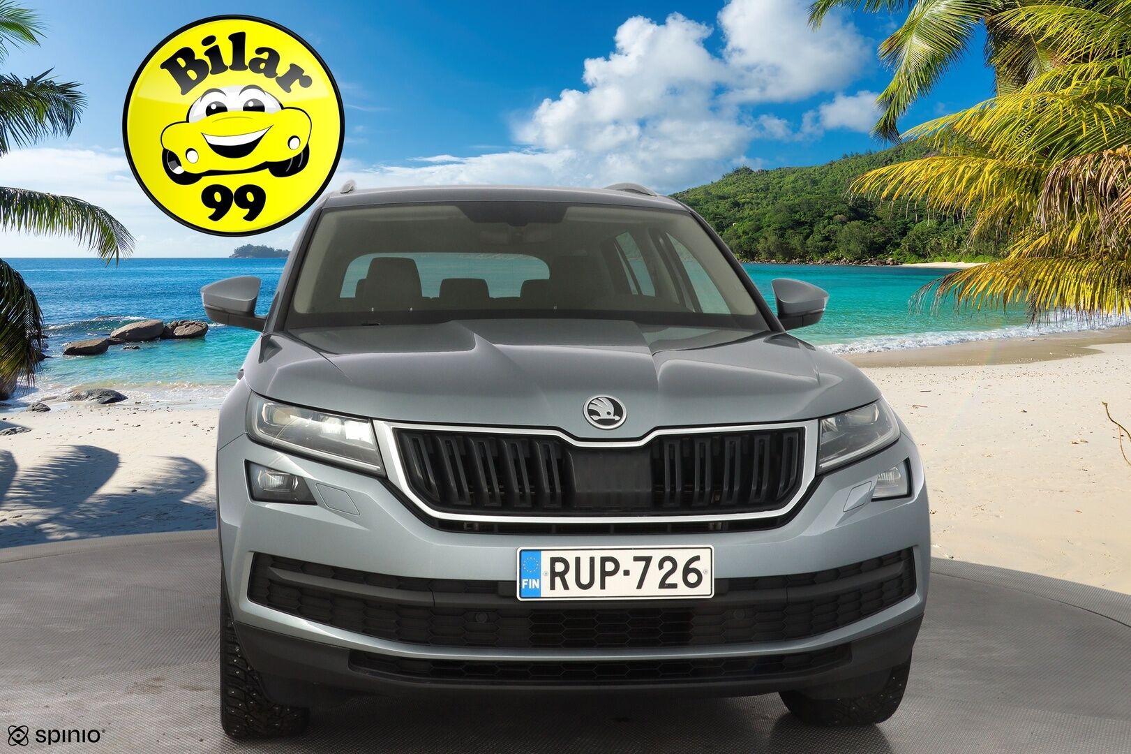 SKODA KODIAQ 2018 2.0 TSI 4x4 Style DSG aut. *ACC / Kamera / Koukku / Webasto* - Juuri huollettu / Kahdet renkaat ja vanteet 