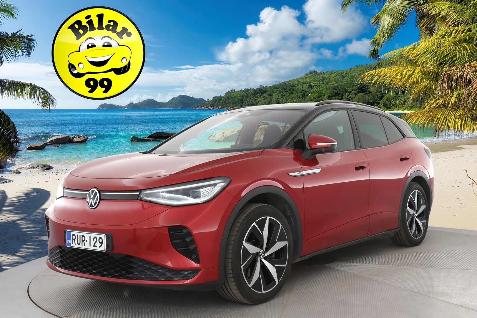 Volkswagen ID.4 2022 GTX Dual Motor AWD Business Max * ILP / ACC / Matrix / 360 / Hierovat Sportpenkit / Navi / Kaistavahti / Keyless * - 1-om Suomi-auto / Akku kuntotarkastettu / 2x Latauskaapelit / Kahdet renkaat aluvanteilla - HULLUT AVAJAISHULINAT KORKOTARJOUS 3,29 %