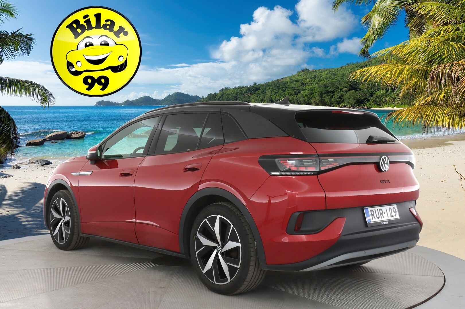 Volkswagen ID.4 2022 GTX Dual Motor AWD Business Max * ILP / ACC / Matrix / 360 / Hierovat Sportpenkit / Navi / Kaistavahti / Keyless * - 1-om Suomi-auto / Akku kuntotarkastettu / 2x Latauskaapelit / Kahdet renkaat aluvanteilla - HULLUT AVAJAISHULINAT KORKOTARJOUS 3,29 %