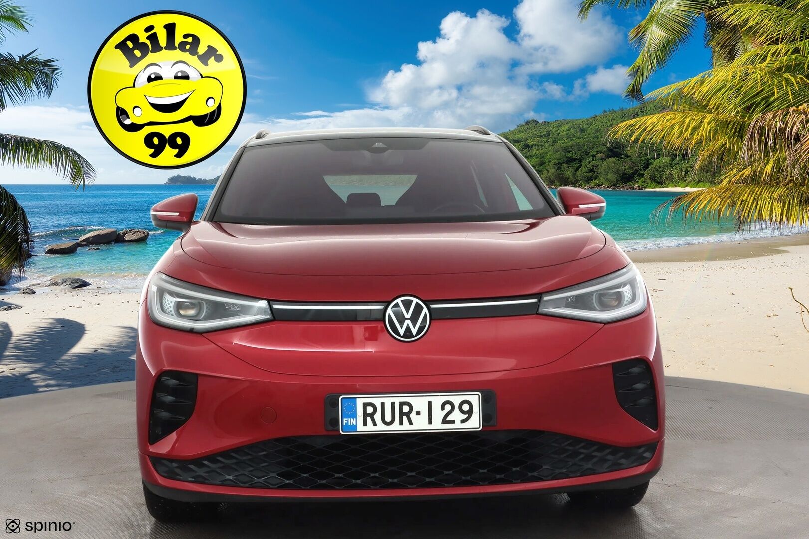 Volkswagen ID.4 2022 GTX Dual Motor AWD Business Max * ILP / ACC / Matrix / 360 / Hierovat Sportpenkit / Navi / Kaistavahti / Keyless * - 1-om Suomi-auto / Akku kuntotarkastettu / 2x Latauskaapelit / Kahdet renkaat aluvanteilla