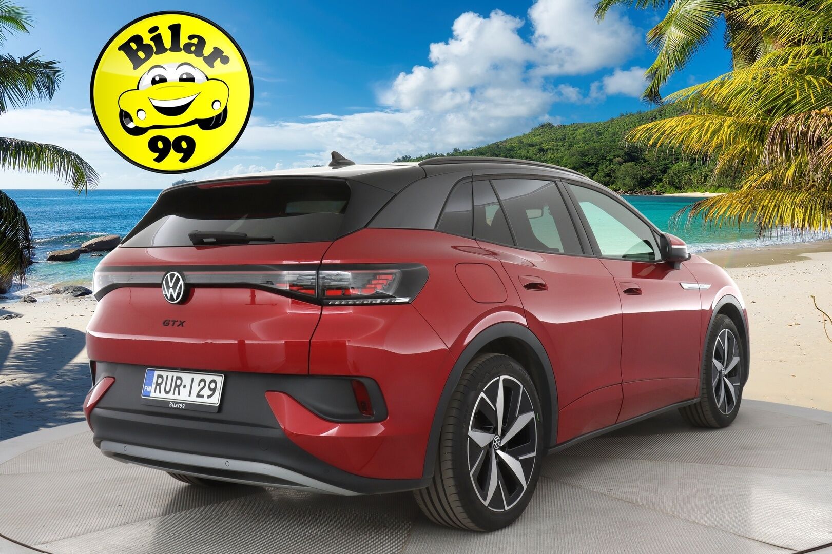 Volkswagen ID.4 2022 GTX Dual Motor AWD Business Max * ILP / ACC / Matrix / 360 / Hierovat Sportpenkit / Navi / Kaistavahti / Keyless * - 1-om Suomi-auto / Akku kuntotarkastettu / 2x Latauskaapelit / Kahdet renkaat aluvanteilla - HULLUT AVAJAISHULINAT KORKOTARJOUS 3,29 %