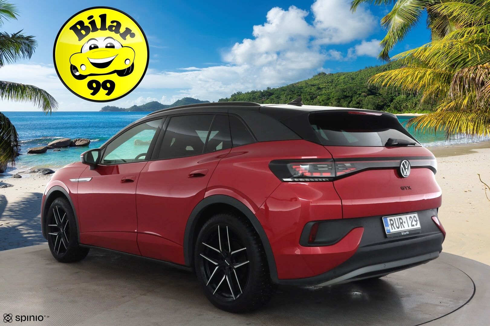 Volkswagen ID.4 2022 GTX Dual Motor AWD Business Max * ILP / ACC / Matrix / 360 / Hierovat Sportpenkit / Navi / Kaistavahti / Keyless * - 1-om Suomi-auto / Akku kuntotarkastettu / 2x Latauskaapelit / Kahdet renkaat aluvanteilla