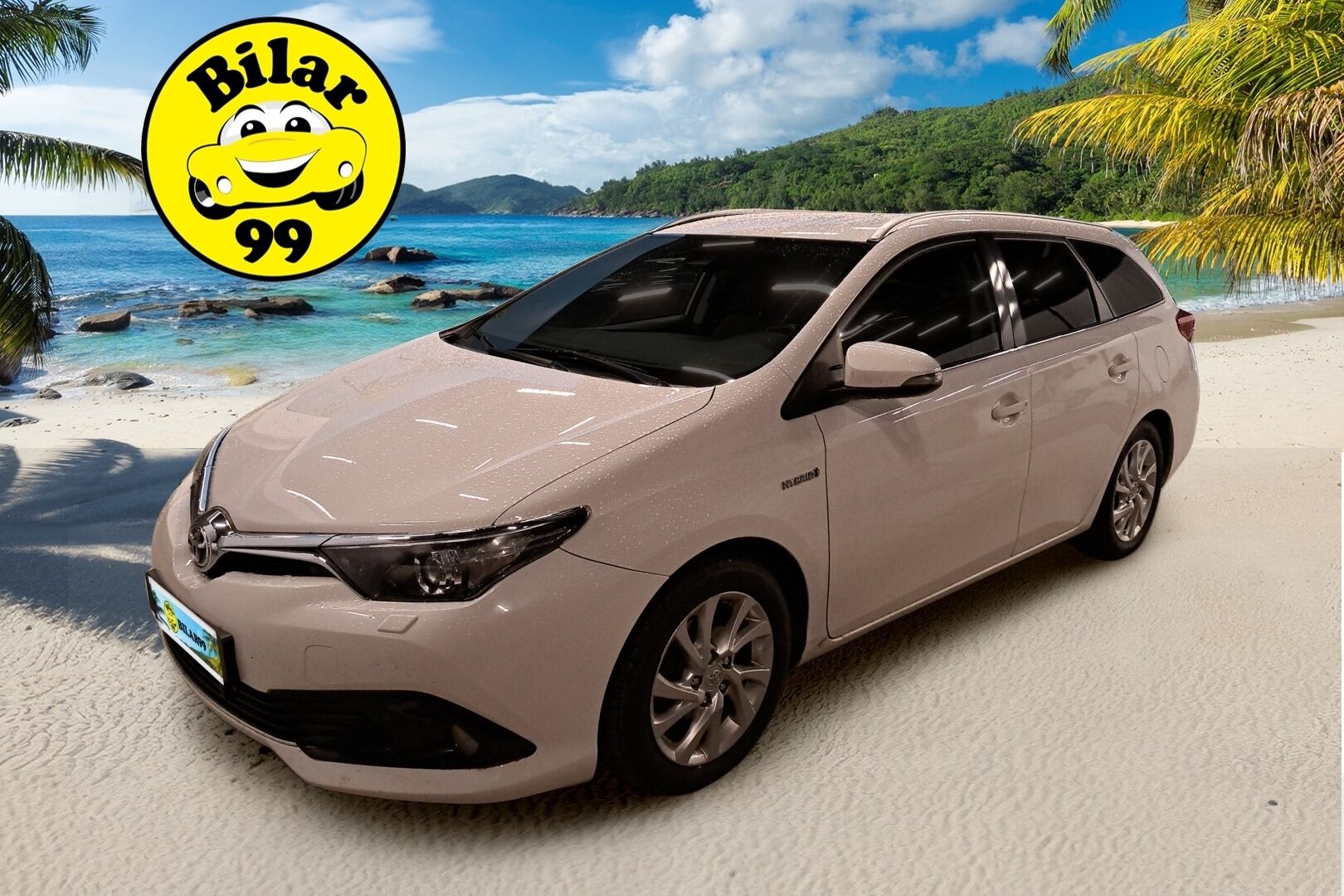 Toyota Auris 2017 Touring Sports 1,8 Hybrid Active / Vakkari / P. Kamera / Lohkolämmitin / 2x renkaat - kahdet hyväkuntoiset renkaat vanteineen! 