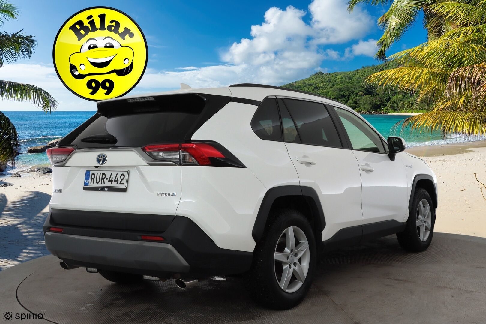 Toyota RAV4 2019 2,5 Hybrid AWD-i Active * ACC / P.kamera / LED / KeylessGo / Sähköluukku * - Kahdet renkaat aluvanteilla - HULLUT JOULUT KORKOTARJOUS 2,49% 