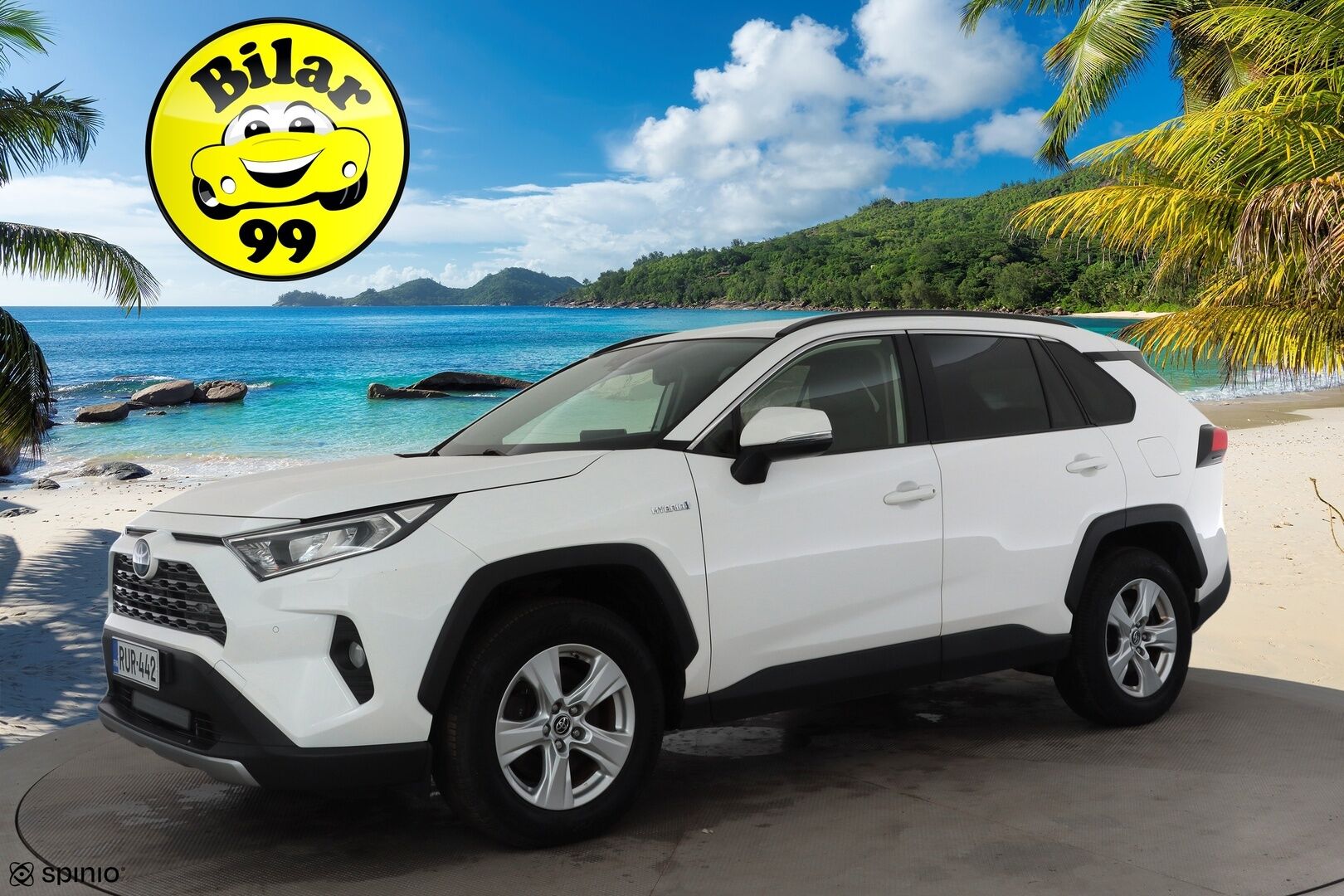 Toyota RAV4 2019 2,5 Hybrid AWD-i Active * ACC / P.kamera / LED / KeylessGo / Sähköluukku * - Kahdet renkaat aluvanteilla - HULLUT JOULUT KORKOTARJOUS 2,49% 