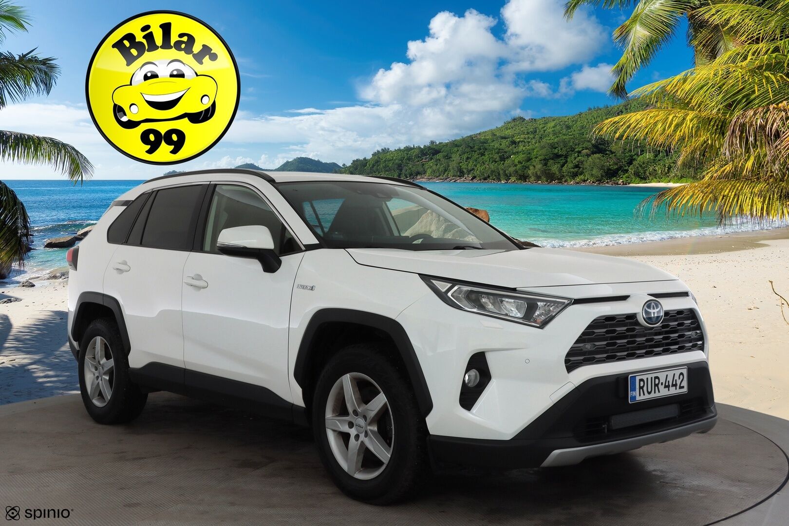 Toyota RAV4 2019 2,5 Hybrid AWD-i Active * ACC / P.kamera / LED / KeylessGo / Sähköluukku * - Kahdet renkaat aluvanteilla - HULLUT JOULUT KORKOTARJOUS 2,49% 