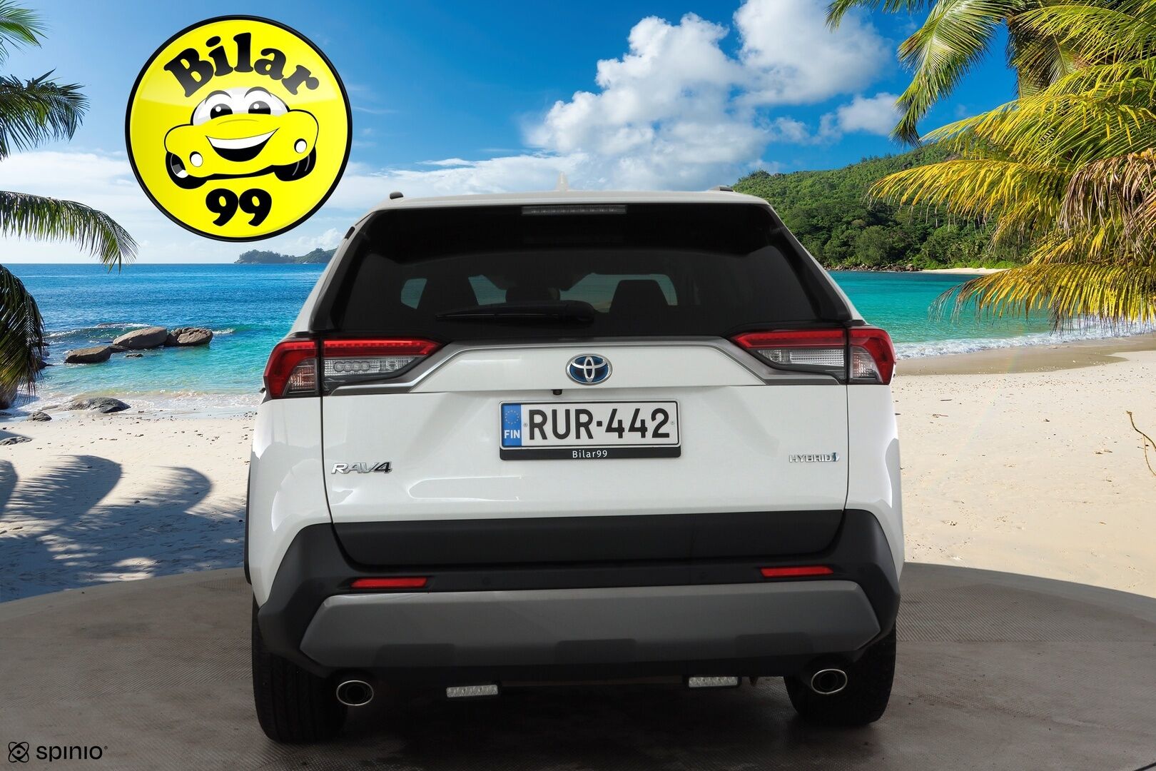 Toyota RAV4 2019 2,5 Hybrid AWD-i Active * ACC / P.kamera / LED / KeylessGo / Sähköluukku * - Kahdet renkaat aluvanteilla - HULLUT JOULUT KORKOTARJOUS 2,49% 