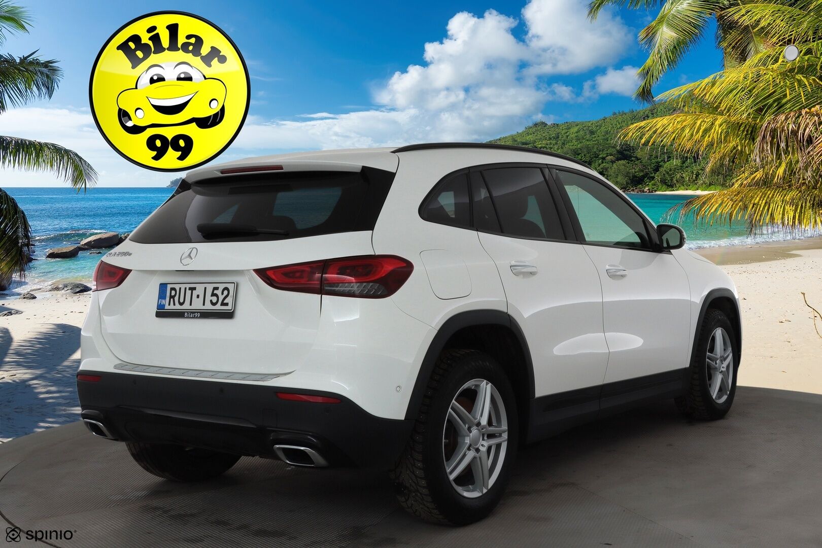 Mercedes-Benz GLA 2022 250 e A Business EQ Power * Panorama / Distronic / Widescreen / P.Kamera / Multibeam / Sportnahat Muistilla * - 1-om Suomi-auto / Akku kuntotarkastettu SoH 97% / 2x Latauskaapelit / Kahdet renkaat aluvanteila