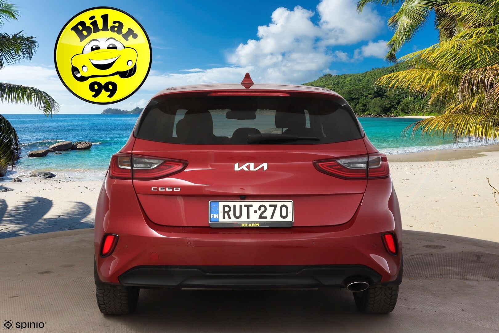 Kia Ceed 2022 1,0 T-GDI 120hv EX * 1-om. Suomiauto / Lohko+sisälämmitin / Kamera / Lämm. tuulilasi / Kaistavahti / Ratinlämmitin * - Facelift-malli & tehokkaammalla moottorilla! / App connect / Aut. Ilmastointi / 2x renkaat aluvanteilla - HULLUT AVAJAISHULINAT KORKOTARJOUS 3,29 %