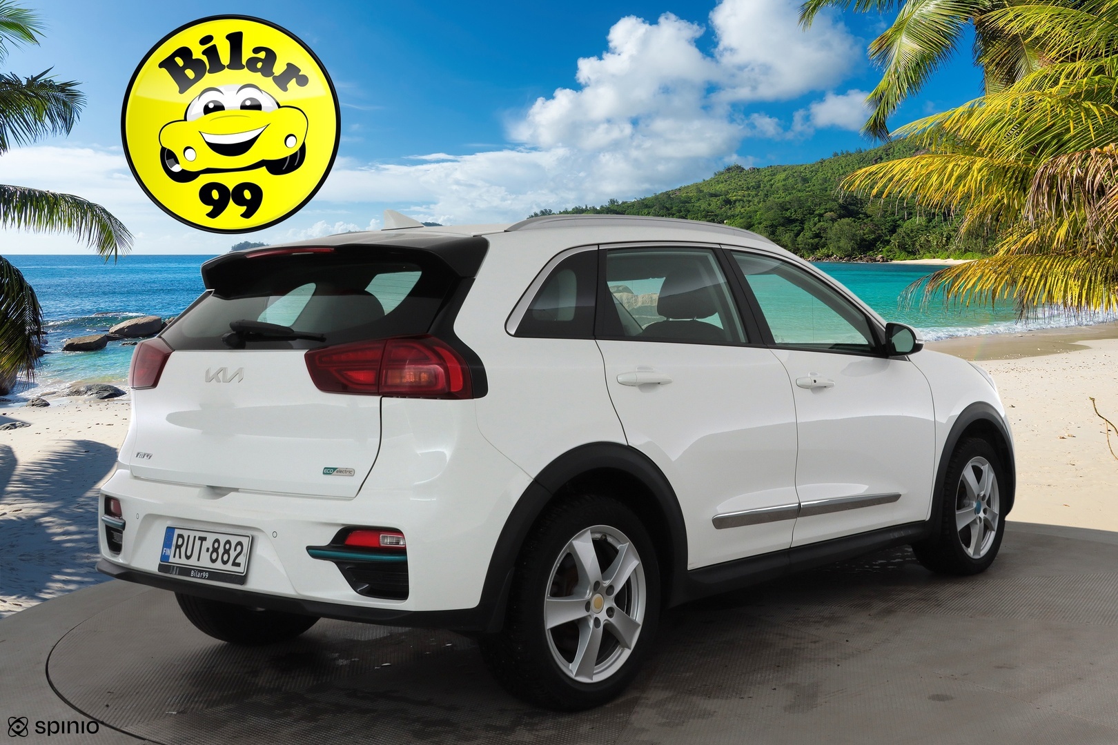 Kia NIRO 2022 EX 64 204 hv * ILP / ACC / P.Kamera / Kaistavahti / Digimittaristo / Apple&Android / Keyless * - Suomi-auto / 2x Latauskaapelit / Kahdet renkaat / Merkkihuollot - HULLUT JOULUT KORKOTARJOUS 2,49% 