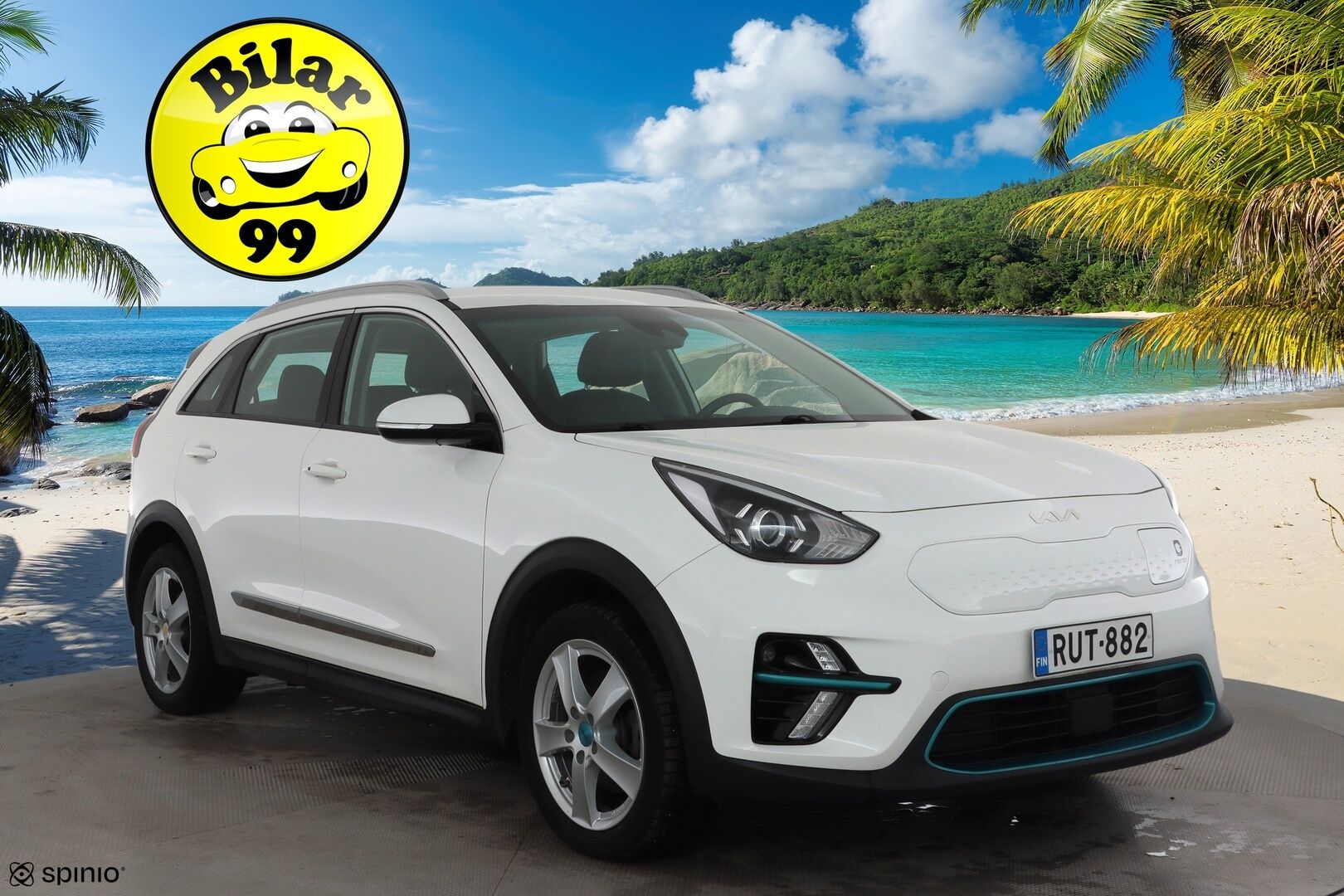 Kia NIRO 2022 EX 64 204 hv * ILP / ACC / P.Kamera / Kaistavahti / Digimittaristo / Apple&Android / Keyless * - Suomi-auto / 2x Latauskaapelit / Kahdet renkaat / Merkkihuollot - HULLUT JOULUT KORKOTARJOUS 2,49% 