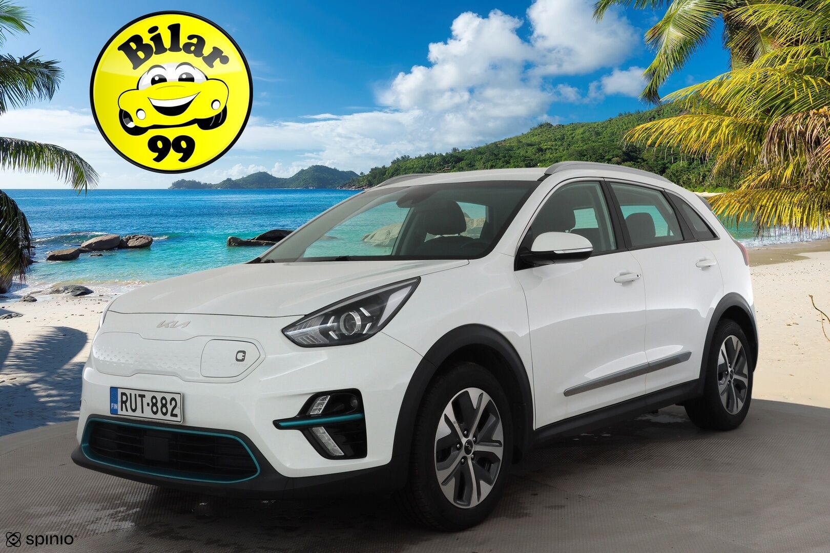 Kia NIRO 2022 EX 64 204 hv * ILP / ACC / P.Kamera / Kaistavahti / Digimittaristo / Apple&Android / Keyless * - Suomi-auto / 2x Latauskaapelit / Kahdet renkaat / Merkkihuollot - HULLUT JOULUT KORKOTARJOUS 2,49% 