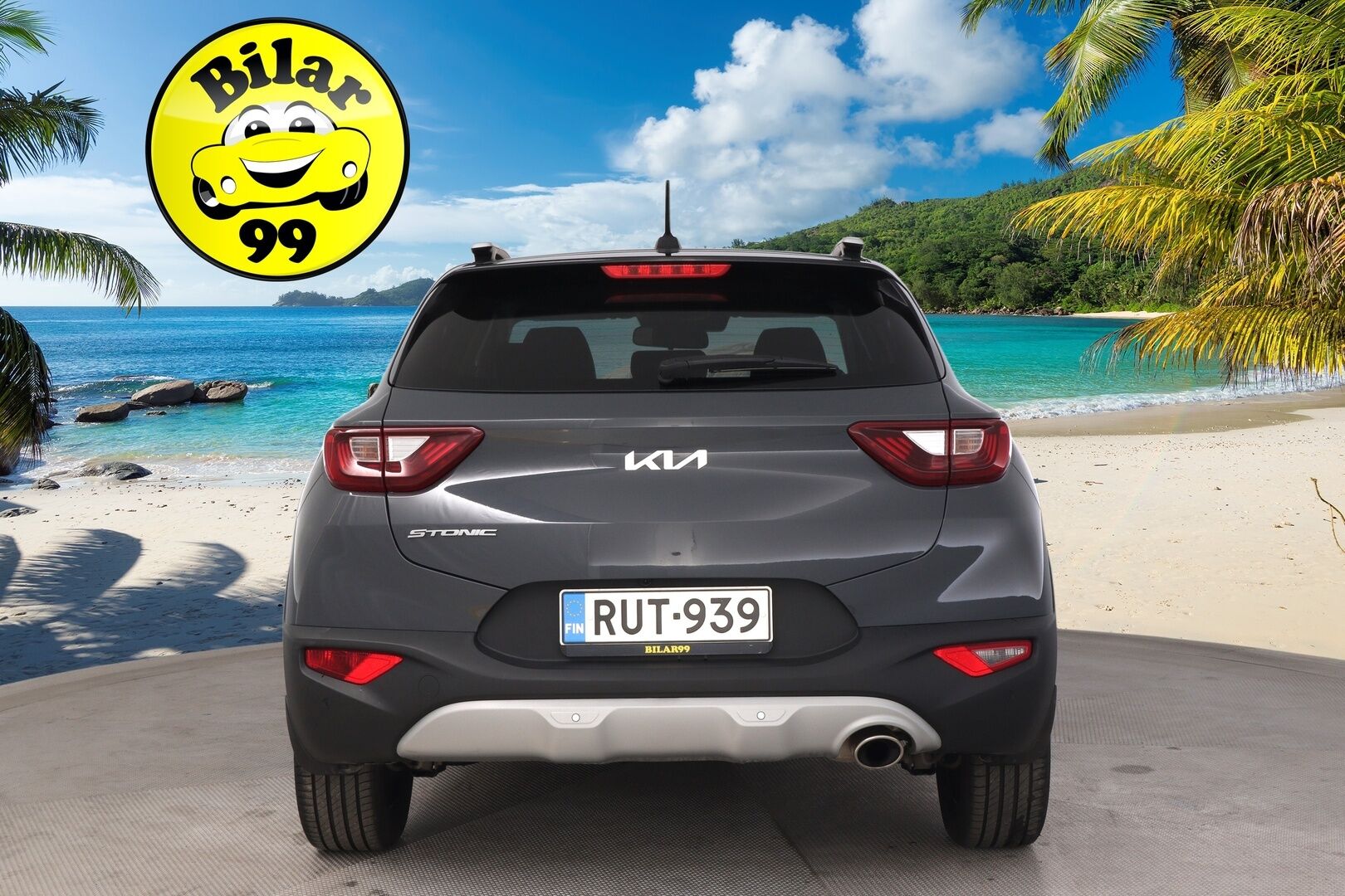 Kia Stonic 2022 1,0 T-GDI 100hv EX Design DCT *Premiun Pack / Kamera / Erikoisistuimet / App connect / Suomiauto* - 1.Omisteinen / Merkkihuollettu / 2x Alut / Pitkä leima / Todella siisti - HULLUT AVAJAISHULINAT KORKOTARJOUS 3,29 %