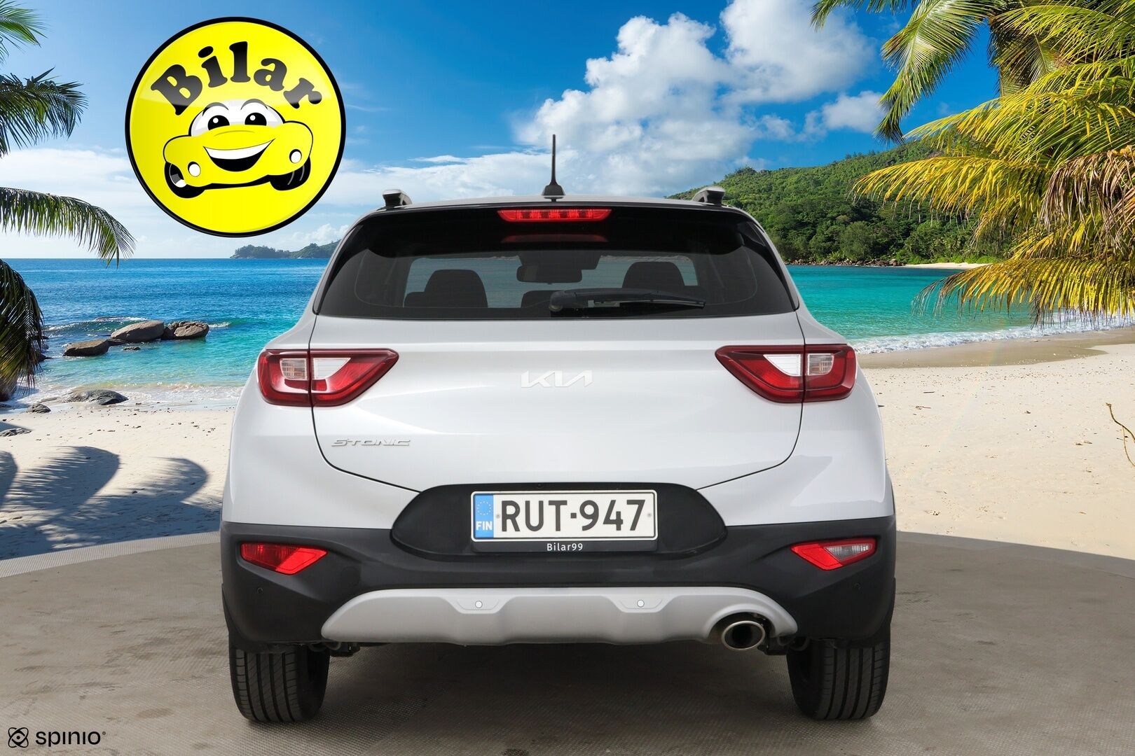 Kia Stonic 2022 1,0 T-GDI 100hv EX DCT - Merkkihuollettu | Vakkari | P-kamera | Apple & Android | Lohkolämmitin + sisäpistoke |