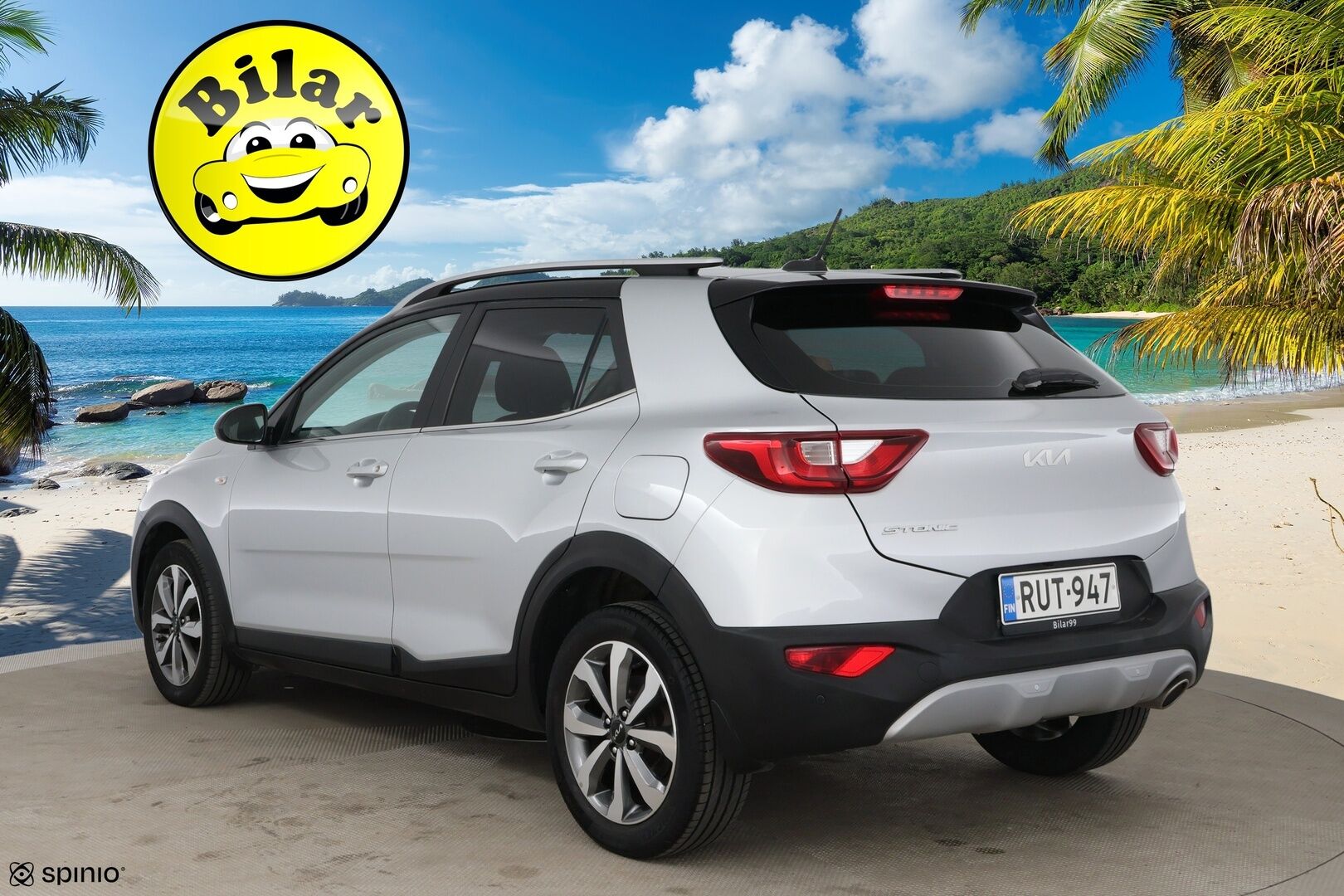 Kia Stonic 2022 1,0 T-GDI 100hv EX DCT - Merkkihuollettu | Vakkari | P-kamera | Apple & Android | Lohkolämmitin + sisäpistoke |