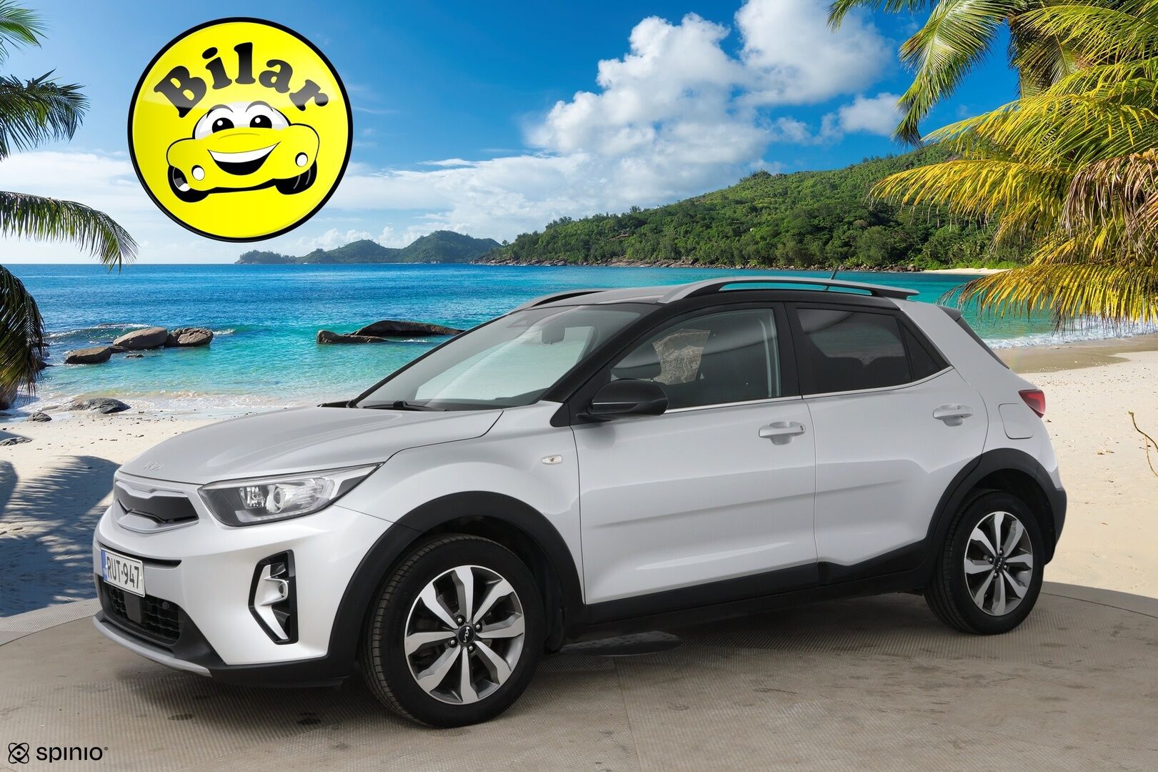Kia Stonic 2022 1,0 T-GDI 100hv EX DCT - Merkkihuollettu | Vakkari | P-kamera | Apple & Android | Lohkolämmitin + sisäpistoke |