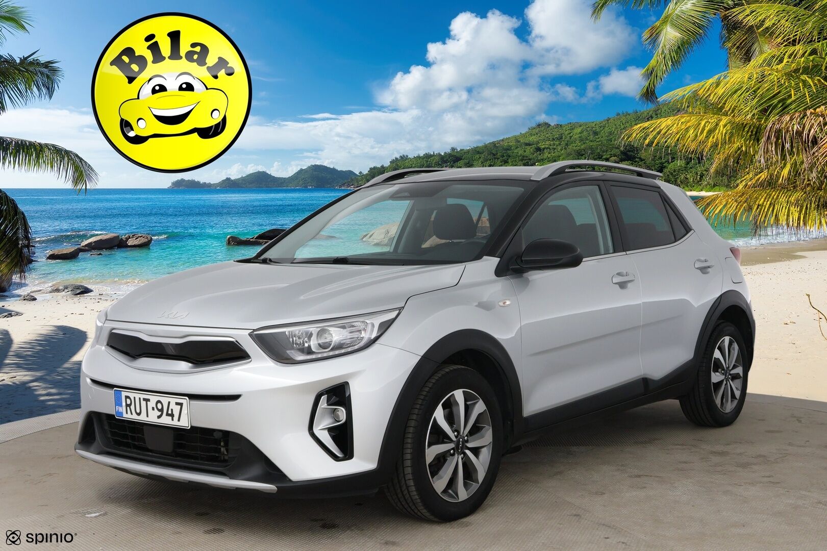 Kia Stonic 2022 1,0 T-GDI 100hv EX DCT - Merkkihuollettu | Vakkari | P-kamera | Apple & Android | Lohkolämmitin + sisäpistoke |