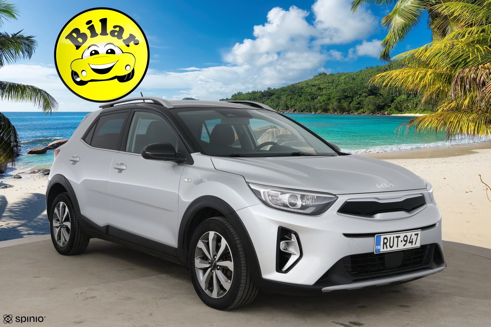 Kia Stonic 2022 1,0 T-GDI 100hv EX DCT - Merkkihuollettu | Vakkari | P-kamera | Apple & Android | Lohkolämmitin + sisäpistoke |