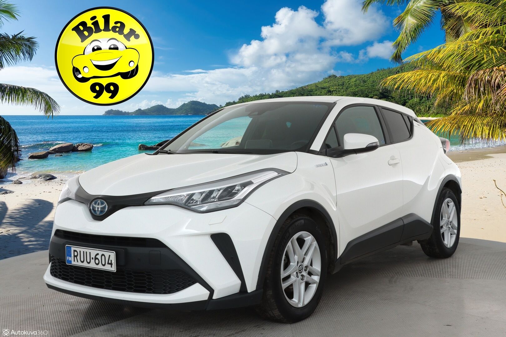 Toyota C-HR 2022 1,8 Hybrid Active ** Facelift / P.kamera / Apple/Android / Adapt.vakkari - 1.om Suomi auto / Merkkihuollot