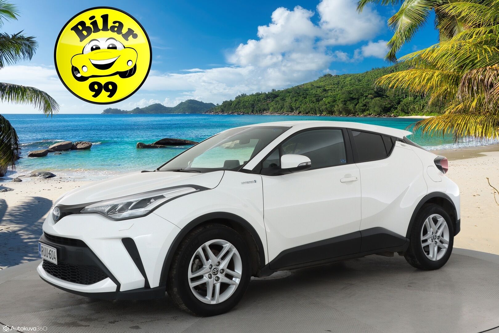 Toyota C-HR 2022 1,8 Hybrid Active ** Facelift / P.kamera / Apple/Android / Adapt.vakkari - 1.om Suomi auto / Merkkihuollot