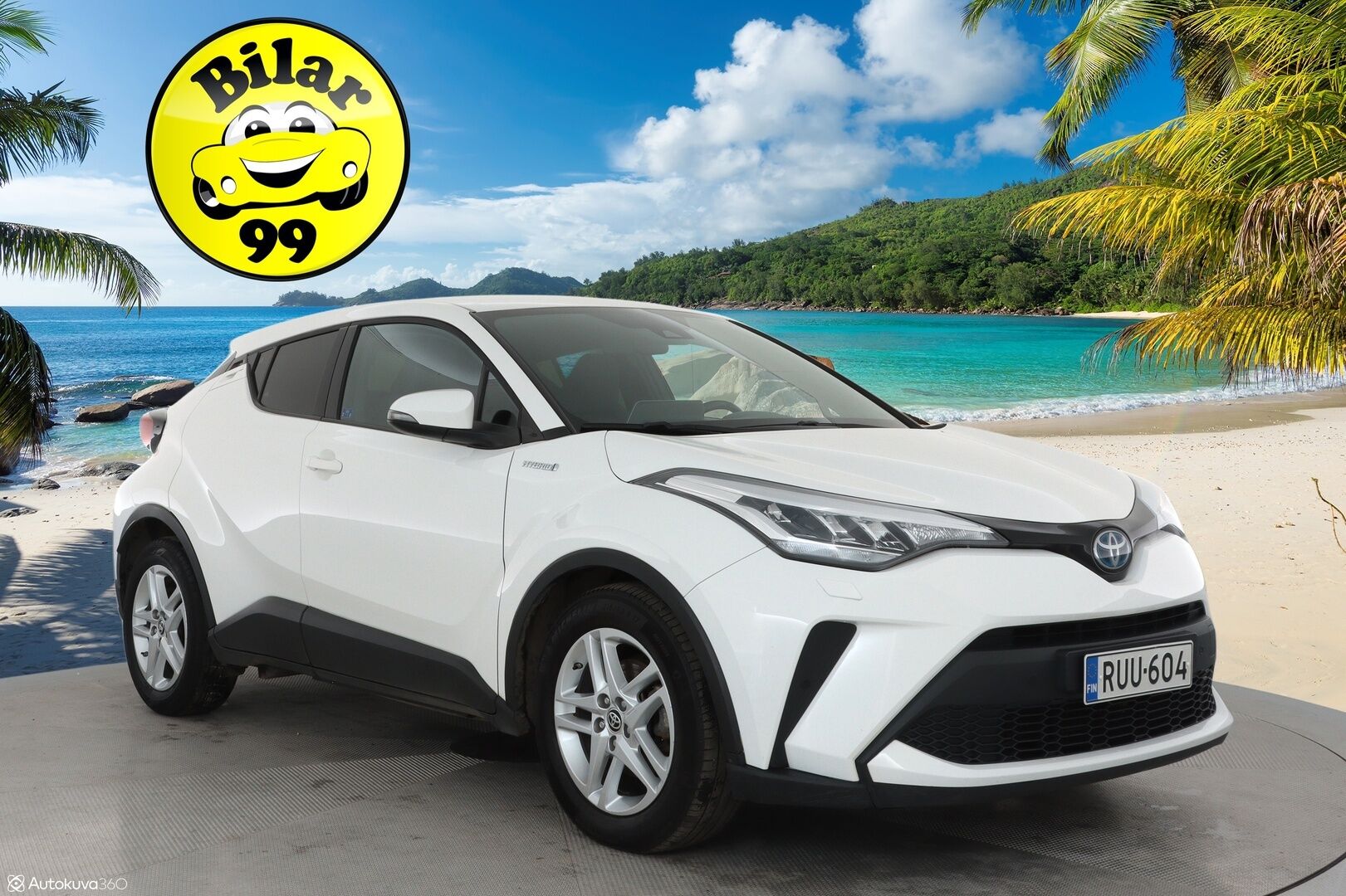 Toyota C-HR 2022 1,8 Hybrid Active ** Facelift / P.kamera / Apple/Android / Adapt.vakkari - 1.om Suomi auto / Merkkihuollot