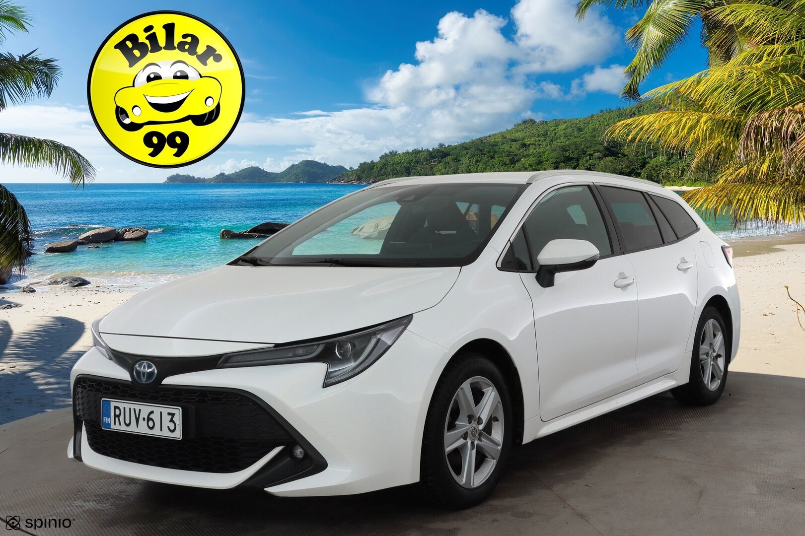 Toyota Corolla 2023 Touring Sports 1,8 Hybrid Prestige Edition * ACC / P.kamera / LED / Navi / Puolinahat / KeylessGo / Sähköluukku * - 1.Om Suomi-auto / Kahdet renkaat aluvanteilla / Merkkihuollettu