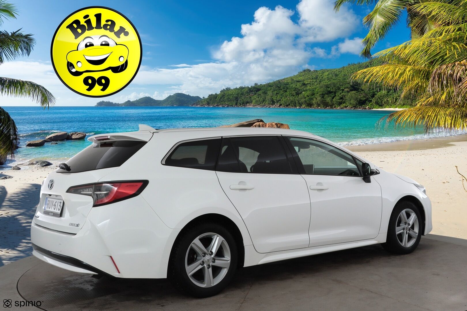 Toyota Corolla 2023 Touring Sports 1,8 Hybrid Prestige Edition * ACC / P.kamera / LED / Navi / Puolinahat / KeylessGo / Sähköluukku * - 1.Om Suomi-auto / Kahdet renkaat aluvanteilla / Merkkihuollettu