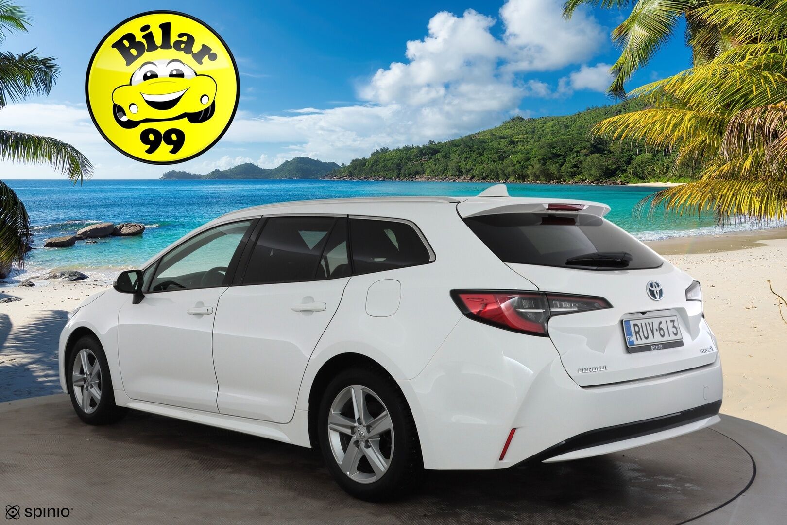 Toyota Corolla 2023 Touring Sports 1,8 Hybrid Prestige Edition * ACC / P.kamera / LED / Navi / Puolinahat / KeylessGo / Sähköluukku * - 1.Om Suomi-auto / Kahdet renkaat aluvanteilla / Merkkihuollettu