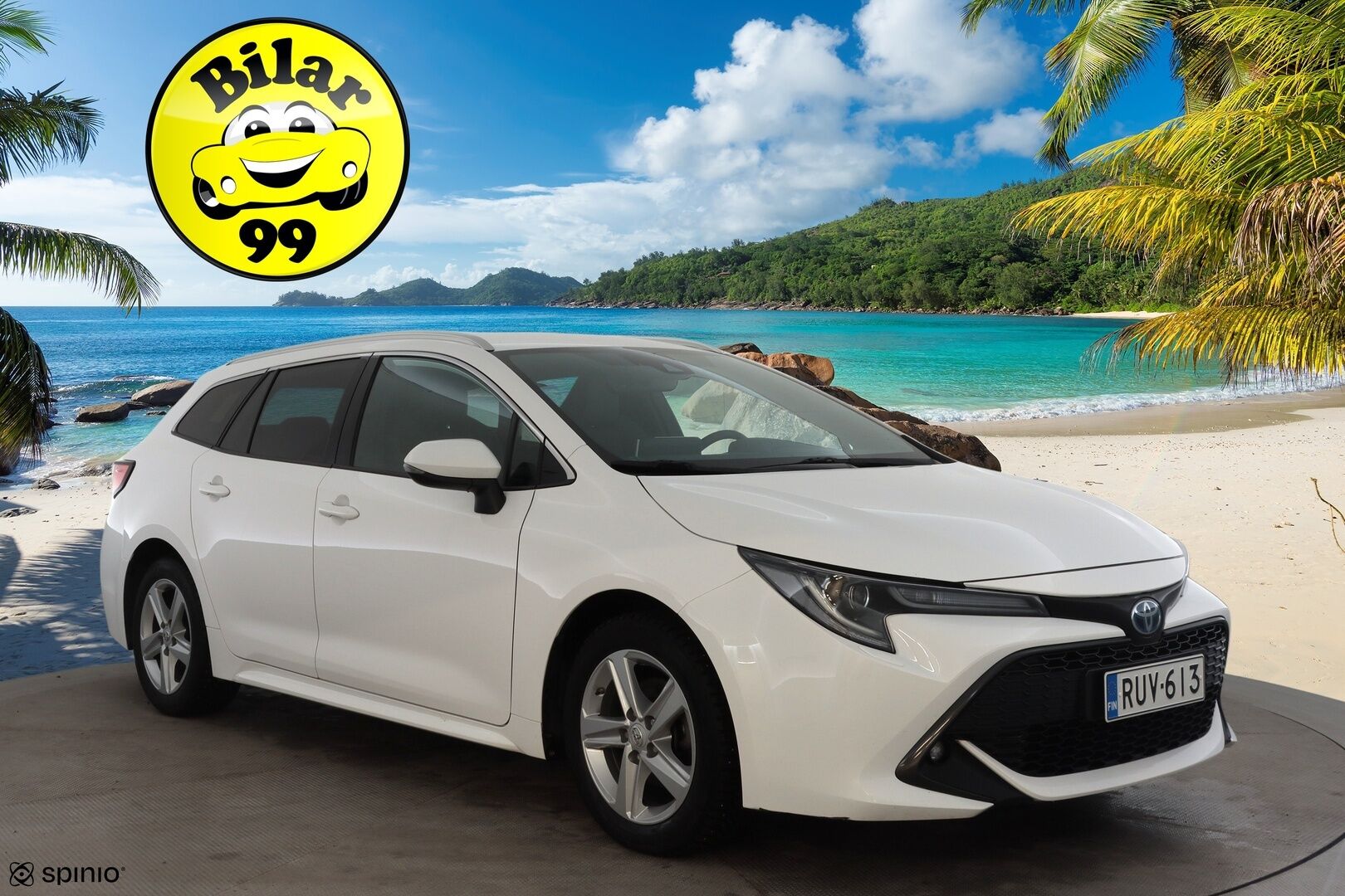 Toyota Corolla 2023 Touring Sports 1,8 Hybrid Prestige Edition * ACC / P.kamera / LED / Navi / Puolinahat / KeylessGo / Sähköluukku * - 1.Om Suomi-auto / Kahdet renkaat aluvanteilla / Merkkihuollettu