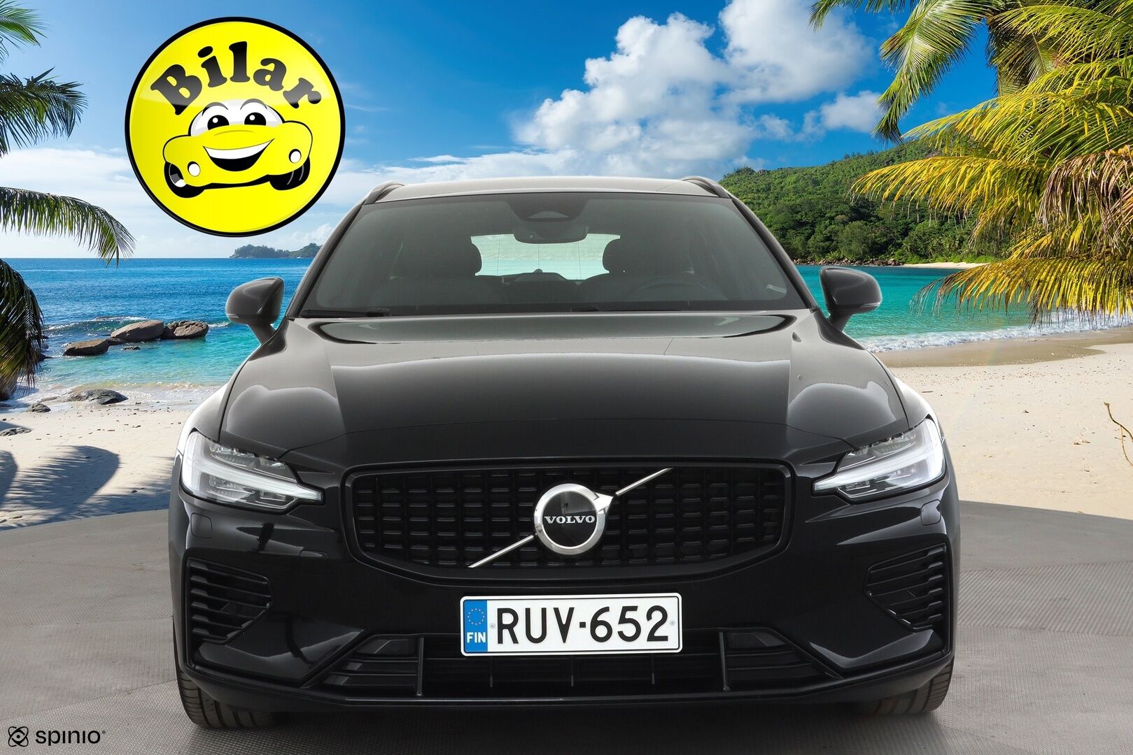 Volvo V60 2023 T6 AWD Long Range Plus Dark aut - | H&K | ACC | Full-LED | P.Kamera | Sporttipenkit Muistilla | Navi | Kaistavahti | Katveavustin | Keyless | Lisälämmitin | 1-om Suomi-auto | 2x Latauskaapelit | Kahdet renkaat | Merkkihuollot |