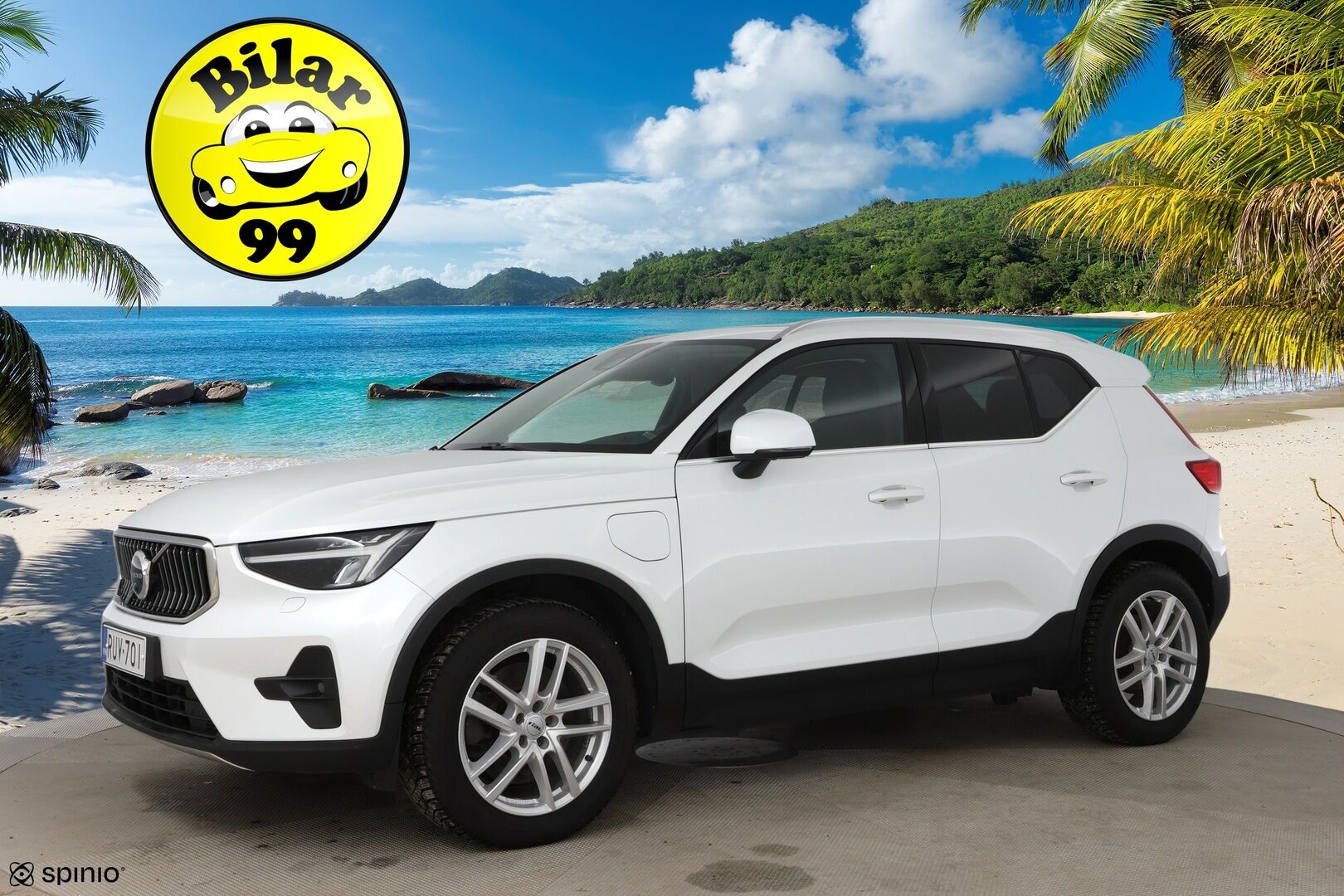 Volvo XC40 2023 T5 TwE Ultimate Bright aut * ACC / 360° / LED / Muistipenkki / Panorama / Koukku / Sporttinahat / KeylessGo / BLIS / H&K * - SOH: 97.5% / 1.Om Suomi-auto / Kahdet renkaat aluvanteilla / Merkkihuollettu