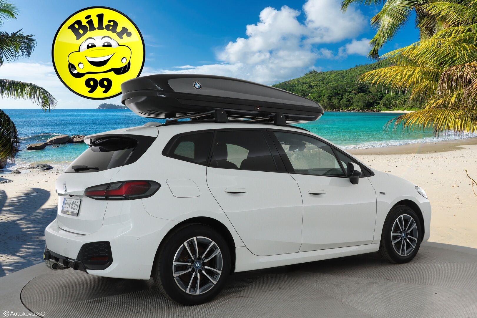 BMW 225 2023 U06 Active Tourer 225e xDrive Charged Edition M Sport **H&K / Panorama / Adapt. LED / Hierovat sporttipenkit / Koukku** - 3,99 % KORKOTARJOUS TÄHÄN AUTOON - Akku kuntotarkastettu! / 1-om. Suomi-auto / BMW Kattoboksi / Merkkihuollettu 
