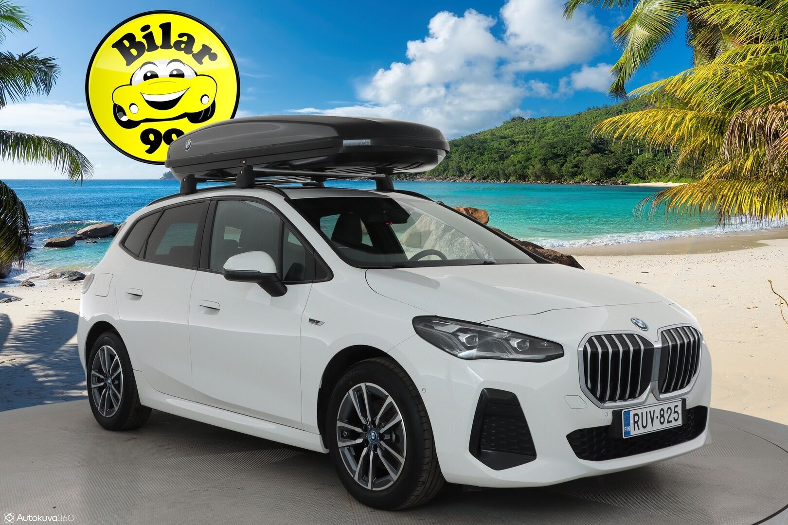 BMW 225 2023 U06 Active Tourer 225e xDrive Charged Edition M Sport **H&K / Panorama / Adapt. LED / Hierovat sporttipenkit / Koukku** - 3,99 % KORKOTARJOUS TÄHÄN AUTOON - Akku kuntotarkastettu! / 1-om. Suomi-auto / BMW Kattoboksi / Merkkihuollettu 