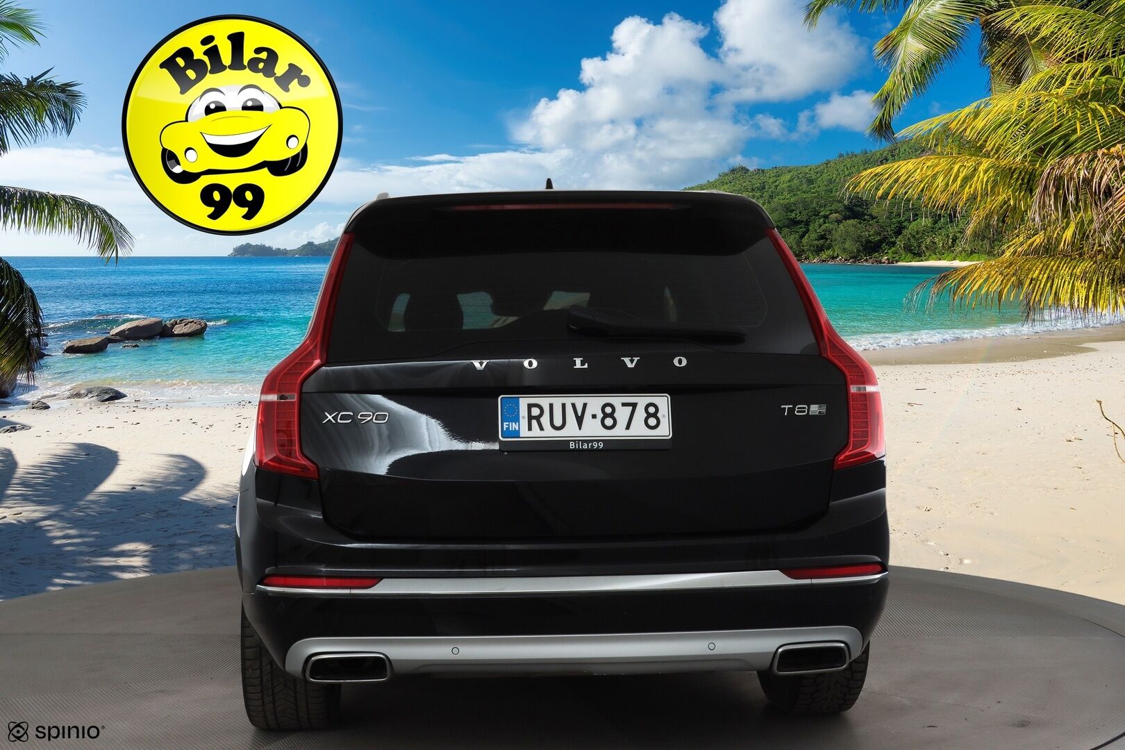 Volvo XC90 2020 T8 TwE AWD Inscription aut 7-P * ACC / HUD / Panorama / Ilma-alusta / Muistpenkit / Ilmastoidut nahat / Koukku / Full LED / 360° * - Webasto / Hierovat penkit / Kahdet renkaat aluvanteilla / Merkkihuollettu