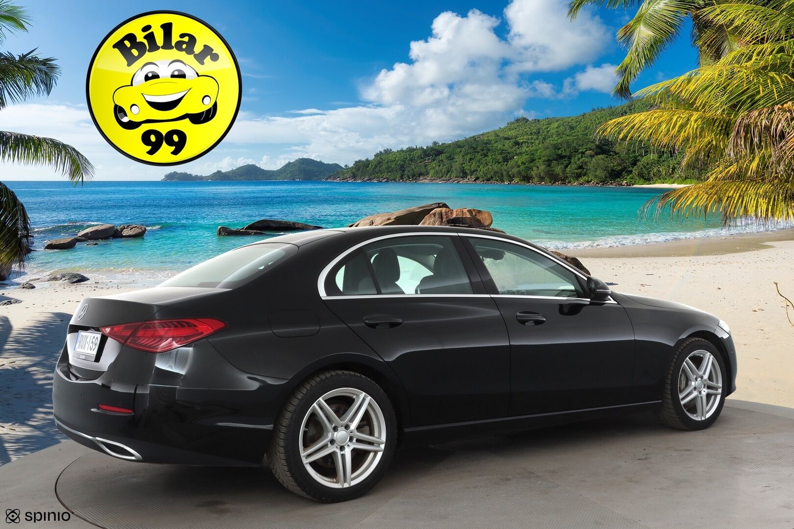 Mercedes-Benz C 2023 300 e A Business * Vakkari / Puolinahat / P.kamera / LED / Navi / Facelift * - 1.Om Suomi-auto / Kahdet renkaat aluvanteilla / Merkkihuollettu