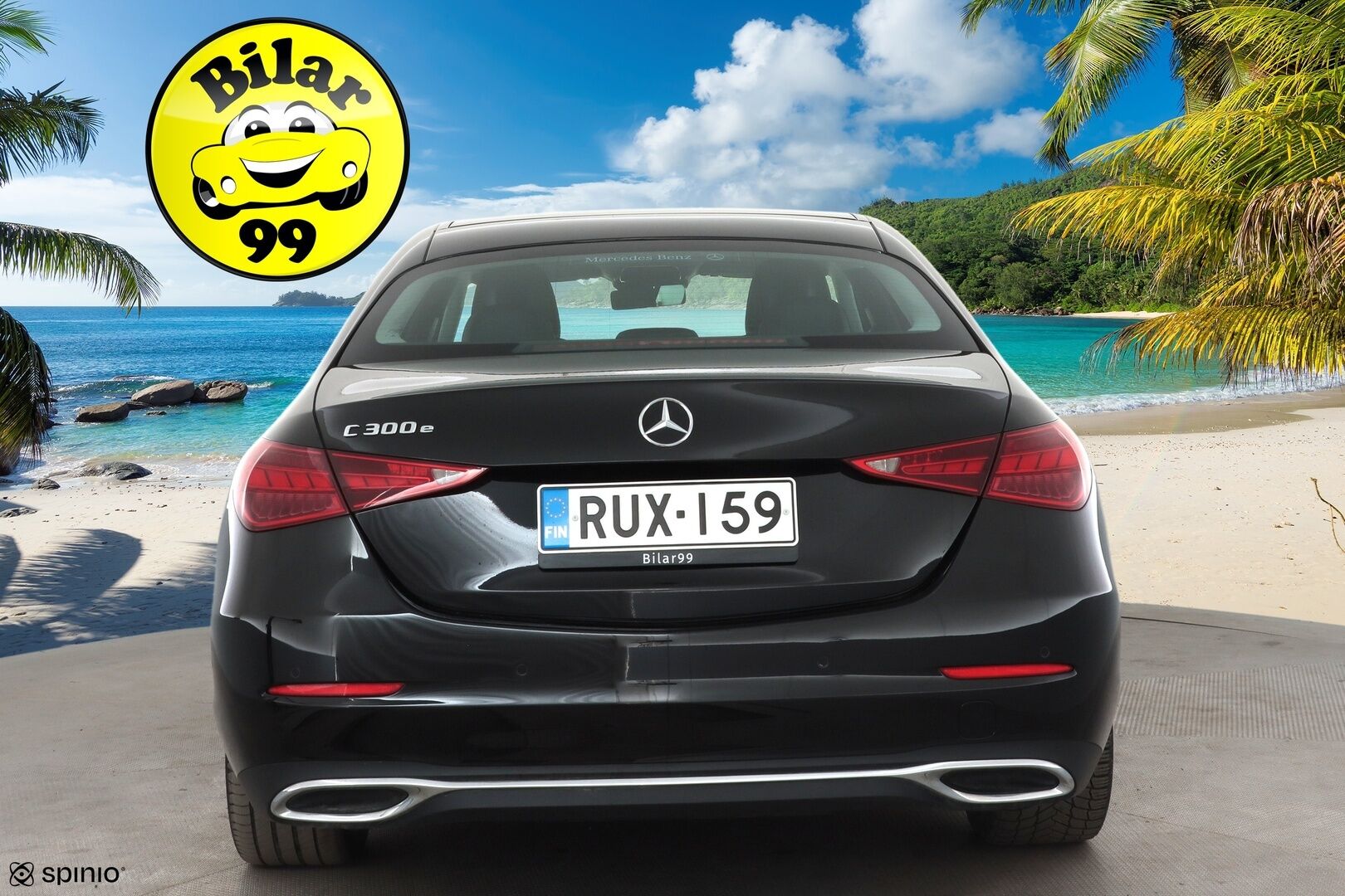 Mercedes-Benz C 2023 300 e A Business * Vakkari / Puolinahat / P.kamera / LED / Navi / Facelift * - 1.Om Suomi-auto / Kahdet renkaat aluvanteilla / Merkkihuollettu