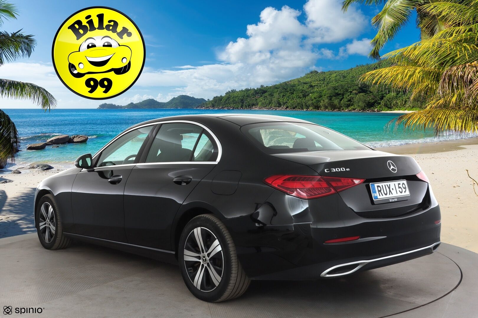 Mercedes-Benz C 2023 300 e A Business * Vakkari / Puolinahat / P.kamera / LED / Navi / Facelift * - 1.Om Suomi-auto / Kahdet renkaat aluvanteilla / Merkkihuollettu