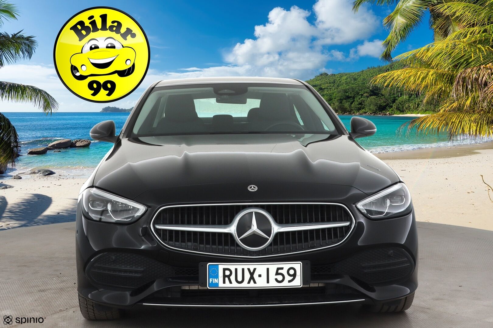 Mercedes-Benz C 2023 300 e A Business * Vakkari / Puolinahat / P.kamera / LED / Navi / Facelift * - 1.Om Suomi-auto / Kahdet renkaat aluvanteilla / Merkkihuollettu