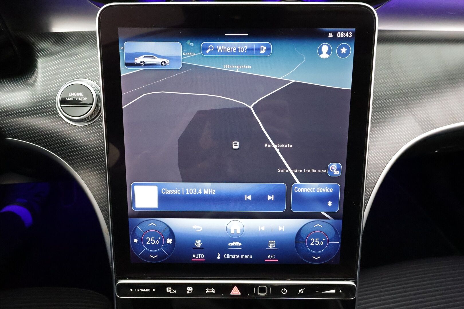 Mercedes-Benz C 2023 300 e A Business * Vakkari / Puolinahat / P.kamera / LED / Navi / Facelift * - 1.Om Suomi-auto / Kahdet renkaat aluvanteilla / Merkkihuollettu