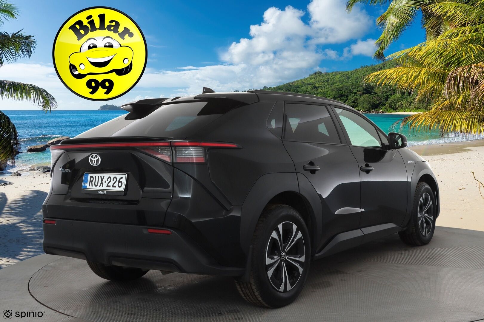 Toyota bZ4X 2023 Launch Edition * ACC / ILP / P.Kamera / Navi / LED / Keyless / Sähköpenkki / Puolinahat * - Suomi-auto / Kahdet renkaat aluvanteilla / Merkkihuollettu / Juuri huollettu - HULLUT AVAJAISHULINAT KORKOTARJOUS 3,29 %