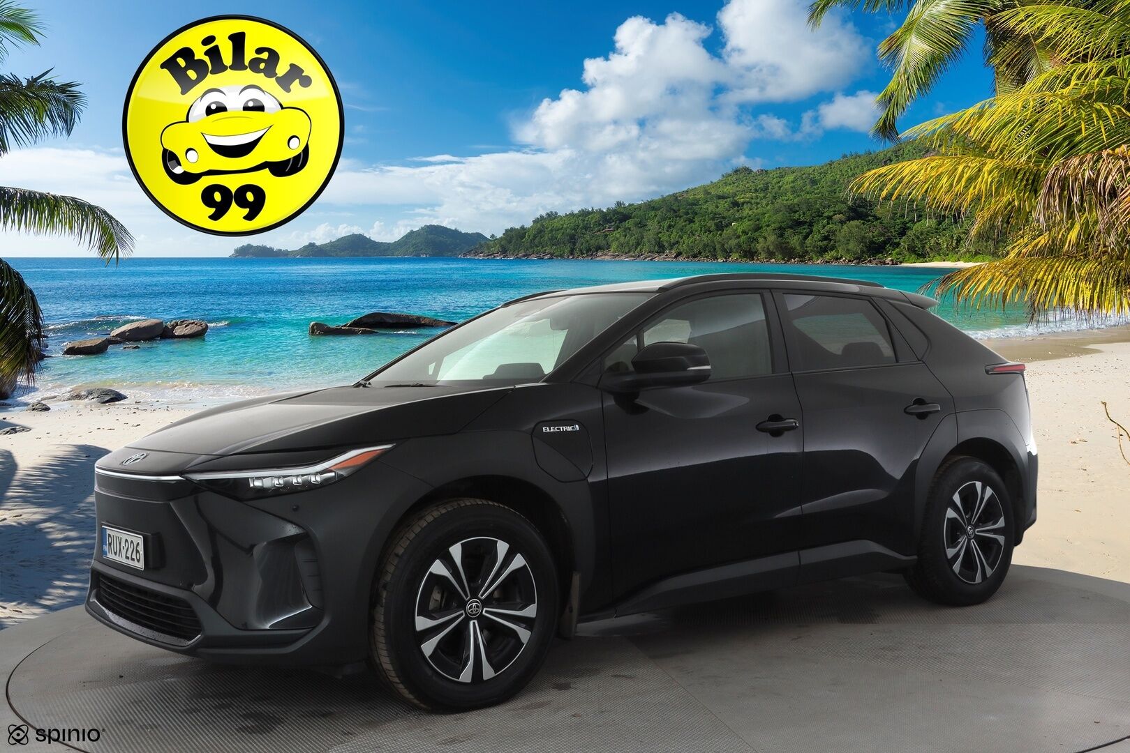 Toyota bZ4X 2023 Launch Edition * ACC / ILP / P.Kamera / Navi / LED / Keyless / Sähköpenkki / Puolinahat * - Suomi-auto / Kahdet renkaat aluvanteilla / Merkkihuollettu / Juuri huollettu - HULLUT AVAJAISHULINAT KORKOTARJOUS 3,29 %