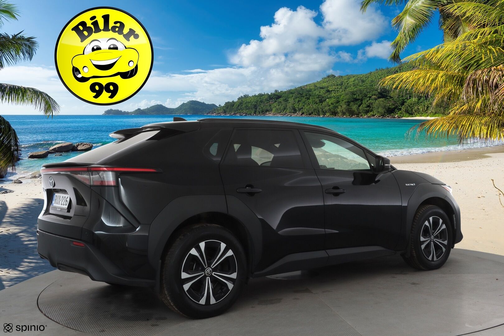 Toyota bZ4X 2023 Launch Edition * ACC / ILP / P.Kamera / Navi / LED / Keyless / Sähköpenkki / Puolinahat * - Suomi-auto / Kahdet renkaat aluvanteilla / Merkkihuollettu / Juuri huollettu - HULLUT AVAJAISHULINAT KORKOTARJOUS 3,29 %