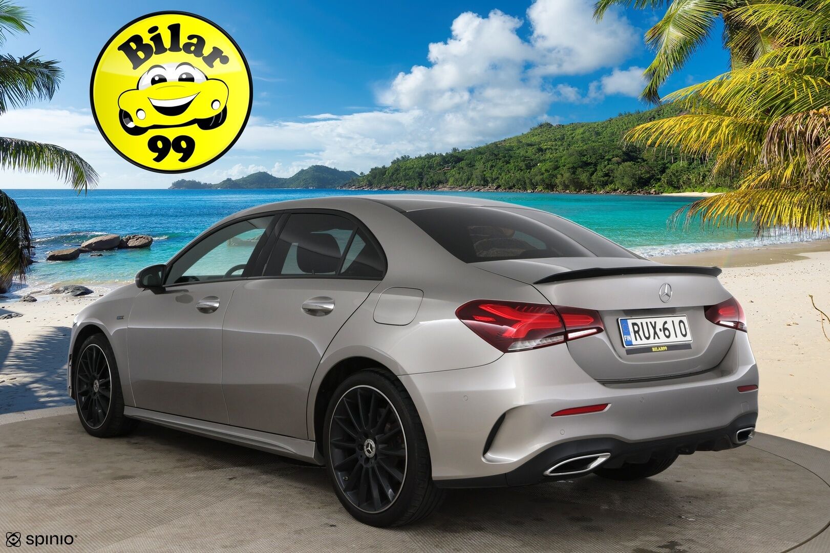 Mercedes-Benz A 2020 250 e A AMG Exclusive EQ Power / Multibeam / Ilmastoidut Nahat / 360° / Keyless / BLIS / Apple & Android - 3,99 % KORKOTARJOUS TÄHÄN AUTOON - Distronic Pro / Burmester / Widescreen / CCS-lataus / Night -paketti / Merkkihuollettu / Huippuvarusteet!