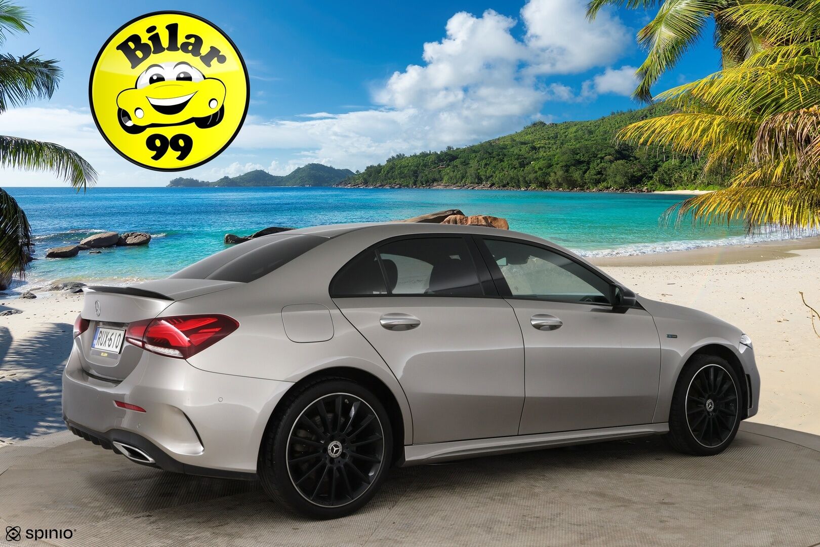 Mercedes-Benz A 2020 250 e A AMG Exclusive EQ Power / Multibeam / Ilmastoidut Nahat / 360° / Keyless / BLIS / Apple & Android - 3,99 % KORKOTARJOUS TÄHÄN AUTOON - Distronic Pro / Burmester / Widescreen / CCS-lataus / Night -paketti / Merkkihuollettu / Huippuvarusteet!