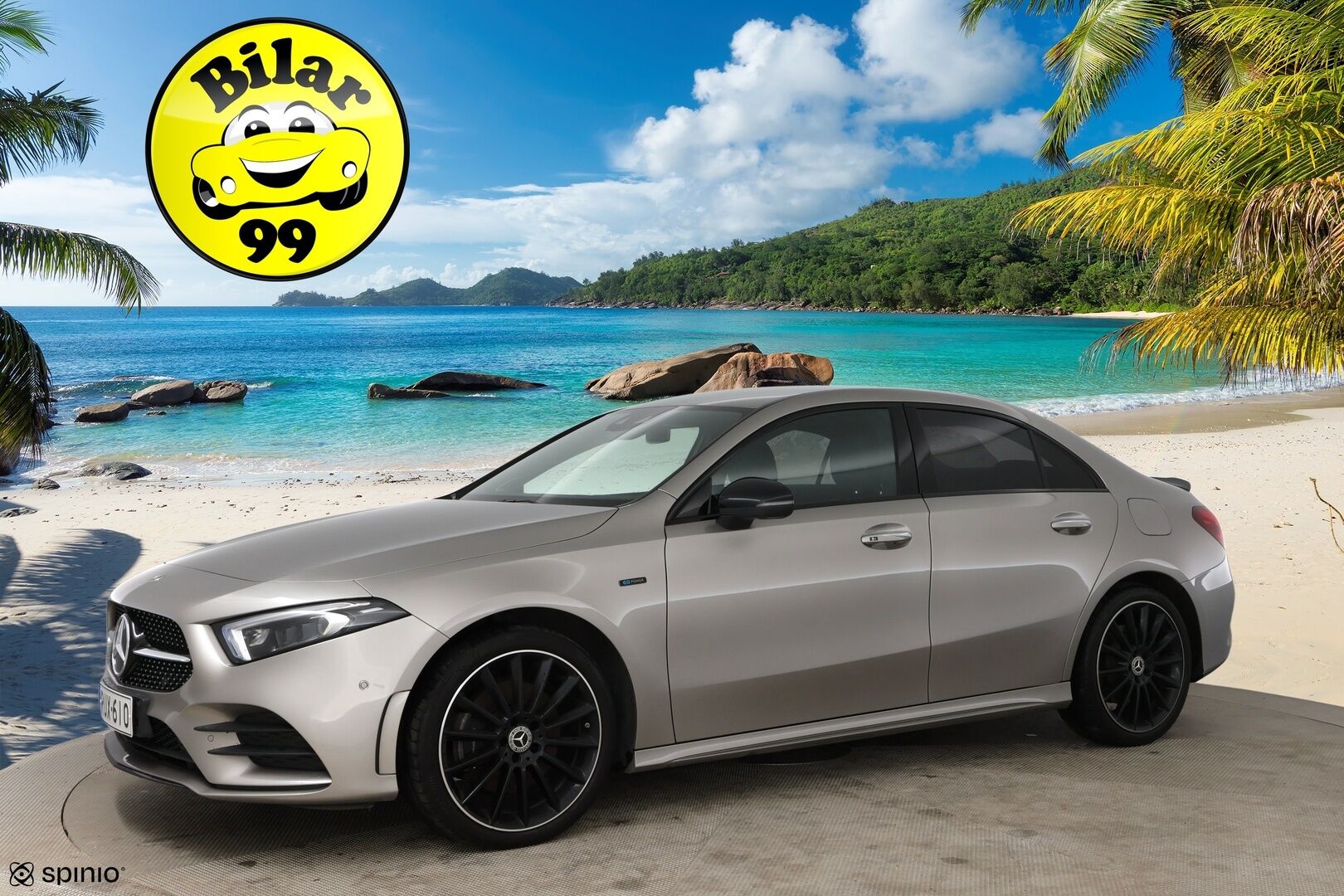 Mercedes-Benz A 2020 250 e A AMG Exclusive EQ Power / Multibeam / Ilmastoidut Nahat / 360° / Keyless / BLIS / Apple & Android - 3,99 % KORKOTARJOUS TÄHÄN AUTOON - Distronic Pro / Burmester / Widescreen / CCS-lataus / Night -paketti / Merkkihuollettu / Huippuvarusteet!