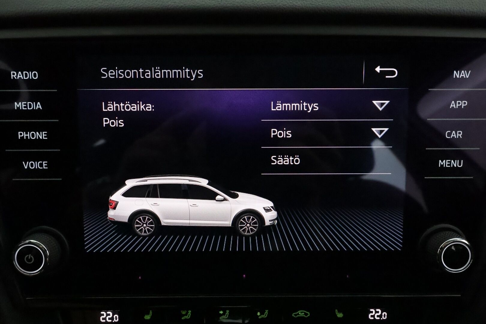 Skoda Octavia 2020 Combi 2,0 TDI 184 4x4 Scout DSG Autom. **Webasto / Koukku / Adapt.Vakkari / LED-valot / P.Kamera / Navi / Keyless** - Kahdet Renkaat 
