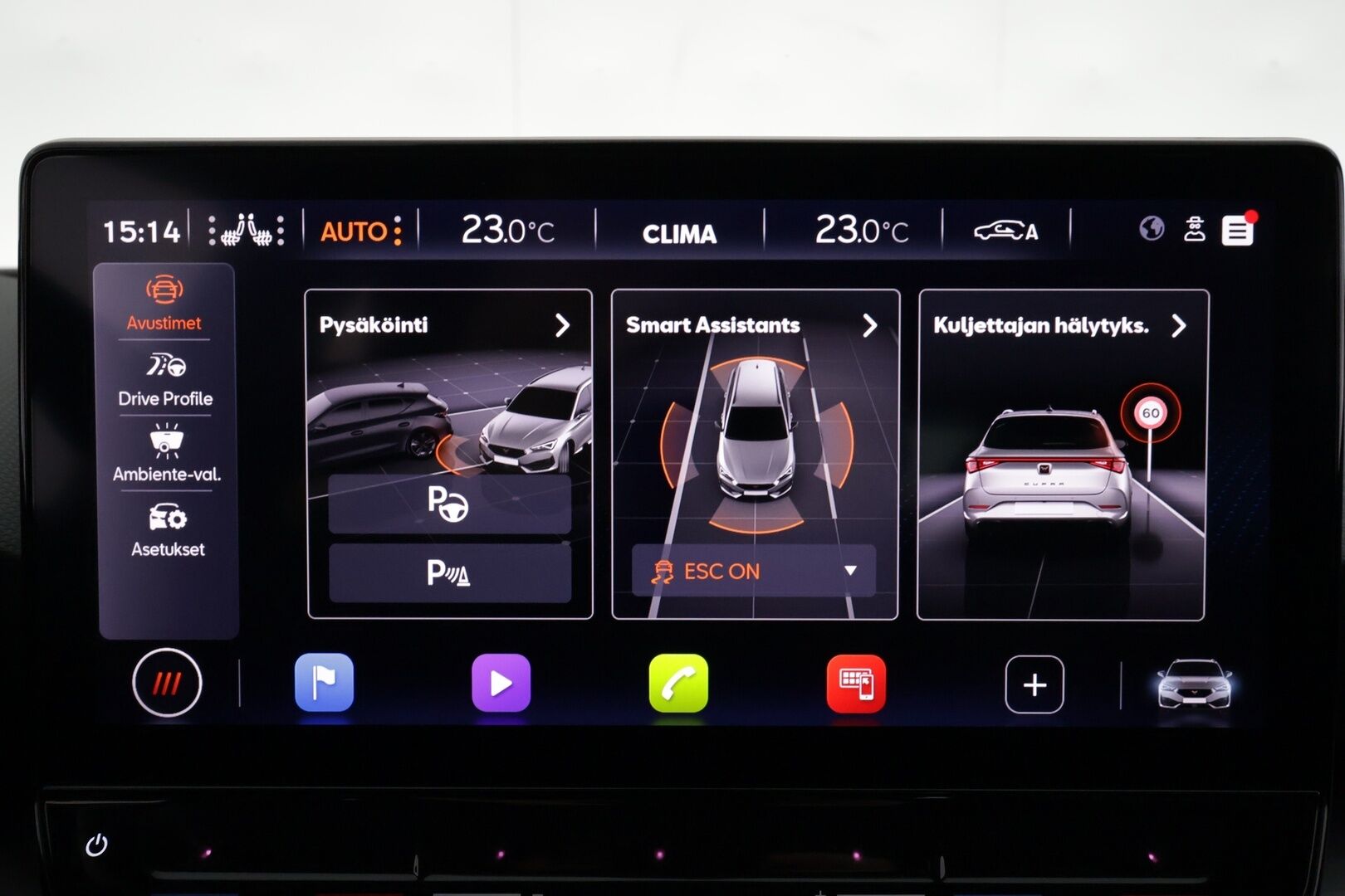 Cupra Leon Sportstourer 2023 1.5 eTSI 110 kW MHEV DSG - | ACC | LED | P.Kamera | Navi | Kaistavahti | Keyless | Apple&Android | Suomi-auto | Kahdet renkaat | Merkkihuollot |