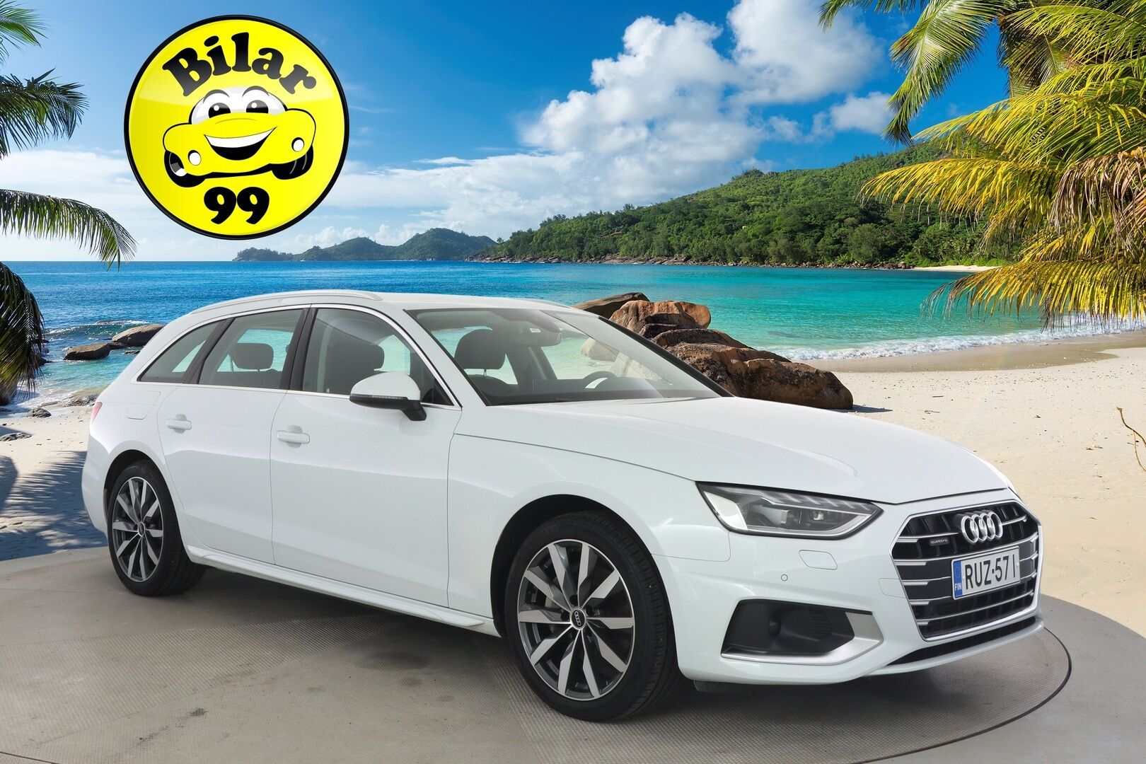 Audi A4 2023 A4 Avant Progress Plus 40 TFSI 150 kW MHEV quattro S tronic *Matrix / Hierovat etuistuimet / Webasto / Koukku / Sportti penkit* - 3,99 % KORKOTARJOUS TÄHÄN AUTOON - 31.5. ASTI! - *Juuri saapunut / Todella vähän ajettu / Viimeisin huolto 02/2025*